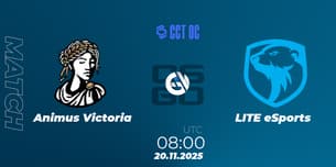 Animus Victoria VS LITE eSports Animus Victoria VS LITE eSports