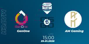 GenOne VS AM Gaming