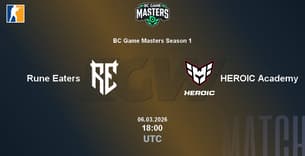 ex-Fingers Crossed VS HEROIC Academy