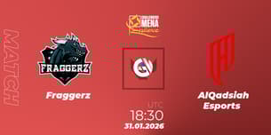 Fraggerz VS AlQadsiah Esports Fraggerz VS AlQadsiah Esports