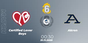 Certified Lover Boys VS Akron Certified Lover Boys VS Akron