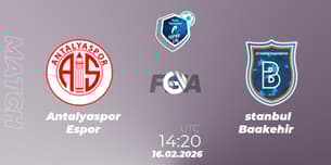 Antalyaspor Espor VS İstanbul Başakşehir