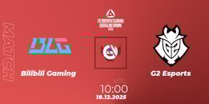 Bilibili Gaming VS G2 Esports Bilibili Gaming VS G2 Esports