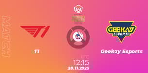 T1 VS Geekay Esports