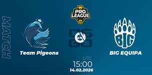 Team Pigeons VS BIG EQUIPA