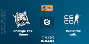 Change The Game VS Walk the talk