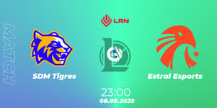 SDM Tigres VS Estral Esports