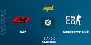 K27 VS Goodgame club