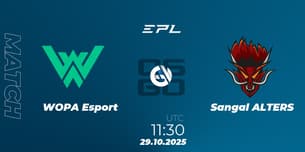 WOPA Esport VS Sangal ALTERS WOPA Esport VS Sangal ALTERS