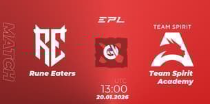 Rune Eaters VS Team Spirit Academy