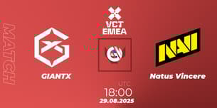 GIANTX VS Natus Vincere