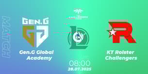 Gen.G Global Academy VS KT Rolster Challengers Gen.G Global Academy VS KT Rolster Challengers