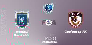 İstanbul Başakşehir VS Gaziantep FK