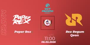 Paper Rex VS Rex Regum Qeon