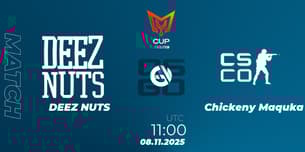 DEEZ NUTS VS Chickeny Maquka DEEZ NUTS VS Chickeny Maquka