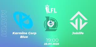 Karmine Corp Blue VS Joblife