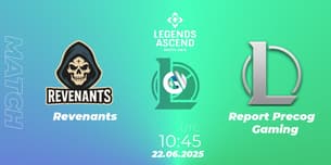 Revenants VS Report Precog Gaming
