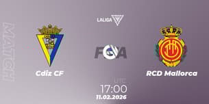 Cádiz CF VS RCD Mallorca