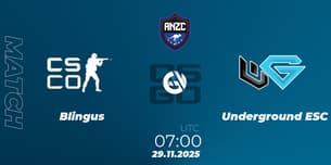 Blingus VS Underground ESC Blingus VS Underground ESC