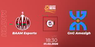BAAM Esports VS GnG Amazigh