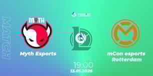 Myth Esports VS mCon esports Rotterdam Myth Esports VS mCon esports Rotterdam