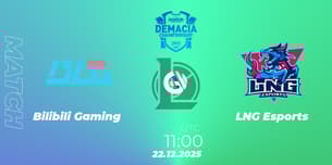 Bilibili Gaming VS LNG Esports