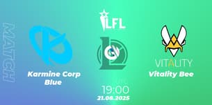 Karmine Corp Blue VS Vitality Bee