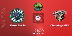 Estar Backs VS Chandogs EVC