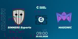 SINNERS Esports VS MASONIC