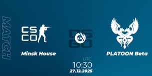 Minsk House VS PLATOON Beta