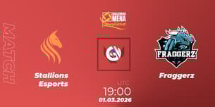 Stallions Esports VS Fraggerz