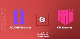 2GAME Esports VS KRÜ Esports