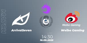ArrivalSeven VS Weibo Gaming
