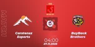 Carstensz Esports VS BuyBack Brothers