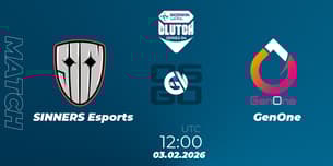 SINNERS Esports VS GenOne