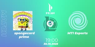 spongecord prime VS MT1 Esports