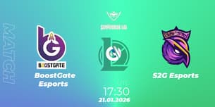 BoostGate Esports VS S2G Esports