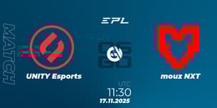 UNITY Esports VS mouz NXT