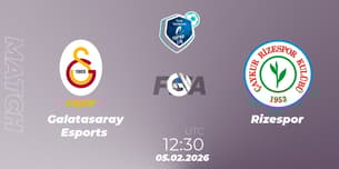 Galatasaray Esports VS Rizespor