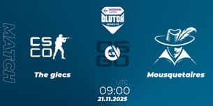 The glecs VS Mousquetaires
