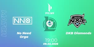 No Need Orga VS DKB Diamonds