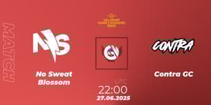 No Sweat Blossom VS Contra GC