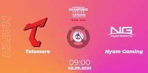 Telomere VS Nyam Gaming Telomere VS Nyam Gaming