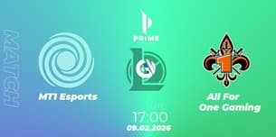 MT1 Esports VS All For One Gaming