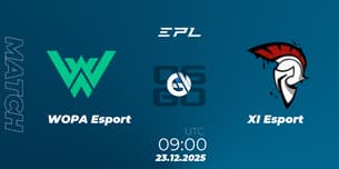 WOPA Esport VS XI Esport