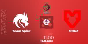 Team Spirit VS MOUZ Team Spirit VS MOUZ