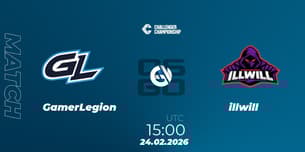 GamerLegion VS illwill