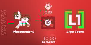 Pipsqueak+4 VS L1ga Team