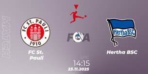 FC St. Pauli VS Hertha BSC