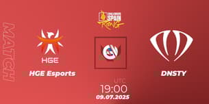 HGE Esports VS DNSTY